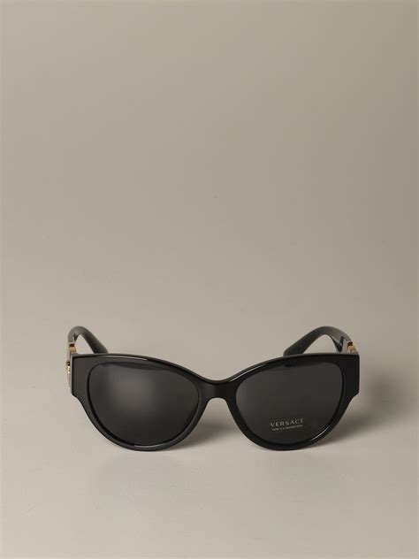 versace damen brille schwarz|versace eyewear official website.